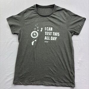 XRAY Mens Captain America Graphic T-Shirt Gray I Can Test This All Day XL